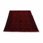 Afgán szőnyeg barna Kargai 121x194 kézi csomózású keleti szőnyeg