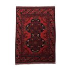 Keleti szőnyeg bordó 104x141 kézi csomozású afgán szőnyeg