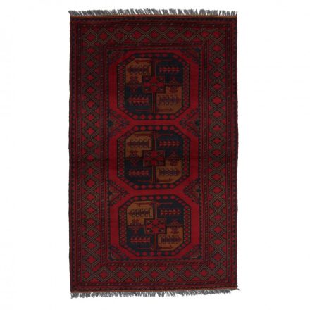 Keleti szőnyeg bordó 111x181 kézi csomozású afgán szőnyeg
