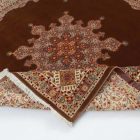 Nagyméretű szőnyeg Moud 247x251 kézi perzsa szőnyeg