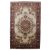 Tabriz szőnyeg 199x305 kézi csomózású iráni szőnyeg a nappaliba