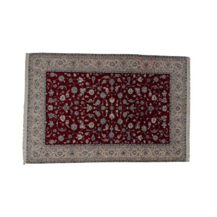 Iráni szőnyeg Nain198x293 kézi csomózású perzsa szőnyeg