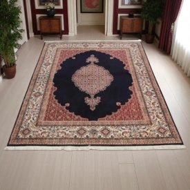   Iráni szőnyeg Moud 147x198 kézi csomózású perzsa szőnyeg