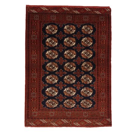 Kézi perzsa szőnyeg Turkhmen 113x156 nappali szőnyeg