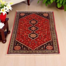   Iráni szőnyeg Abadeh 76x123 etnikai kézi csomózású perzsa szőnyeg 