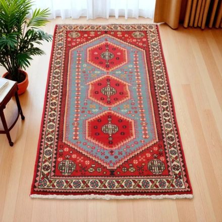 Perzsa szőnyeg Abadeh 64x143 etnikai kézi csomózású iráni szőnyeg 