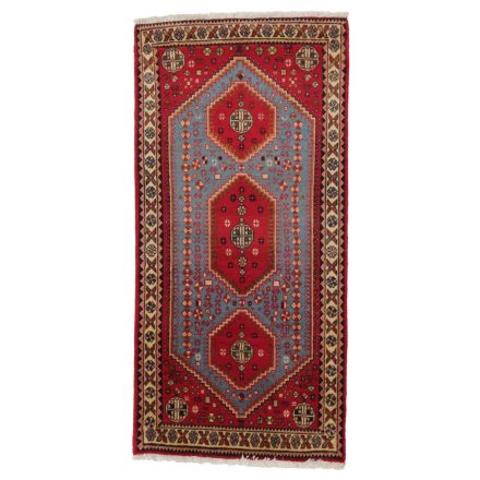Perzsa szőnyeg Abadeh 67x138 kézi gyapjú szőnyeg 