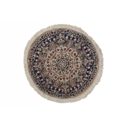 Kerek szőnyeg Nain 76x78 kézi perzsa szőnyeg