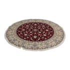 Kerek szőnyeg Nain 192x208 kézi csomózású perzsa szőnyeg