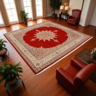 Nagyméretű szőnyeg Moud 246x248 kézi perzsa szőnyeg