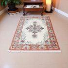 Selyem szőnyeg Ghom 129x199 kézi csomózású perzsa szőnyeg