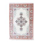 Selyem szőnyeg Ghom 129x199 kézi csomózású perzsa szőnyeg