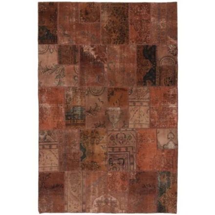 Design szőnyeg barna Patchwork 197x296 nappali szőnyeg