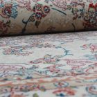 Kerek szőnyeg bézs 100x100 exkluzív gépi perzsa szőnyeg akrilból  -87010C100100