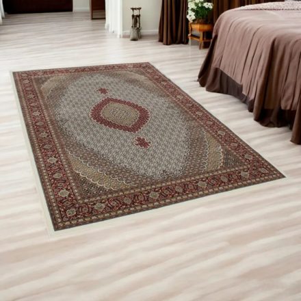 Perzsa szőnyeg bézs MAHI 140x200 luxus szőnyeg a nappaliba vagy hálószobába