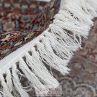 Kerek szőnyeg bézs 150x150 prémium gépi perzsa szőnyeg akrilból  -87034C150150