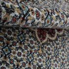 Kerek szőnyeg bézs 200x200 prémium gépi perzsa szőnyeg akrilból  -87034C200200