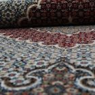 Kerek szőnyeg bézs 200x200 prémium gépi perzsa szőnyeg akrilból  -87034C200200