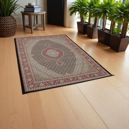 Gépi perzsa szőnyeg sötét kék 60x90 exkluzív akril szőnyeg  -87034DB6090