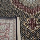 Gépi perzsa szőnyeg sötét kék 60x90 exkluzív akril szőnyeg  -87034DB6090