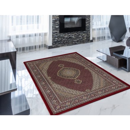 Perzsa szőnyeg bordó 140x200 prémium perzsa gépi szőnyeg