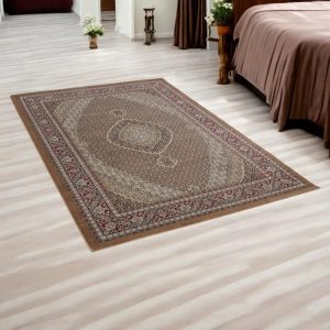 Gépi Perzsa szőnyeg Mahi brown 140x200 (Premium) klasszikus perzsa szőnyeg Gépi Perzsa szőnyeg Mahi brown 140x200 (Premium) klasszikus perzsa szőnyeg