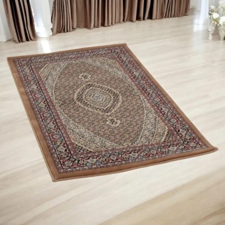 Perzsa szőnyeg barna 80x120 prémium perzsa gépi szőnyeg