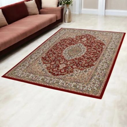 Luxus szőnyeg bordó 200x300 minőségi nappali szőnyeg akrilból  -87125R200300