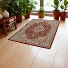 Gépi perzsa szőnyeg bordó 60x90 prémium akril szőnyeg  -87125R6090