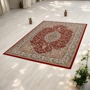 Gépi Perzsa szőnyeg Medalion red 60x90 (Premium) klasszikus perzsa szőnyeg Gépi Perzsa szőnyeg Medalion red 60x90 (Premium) klasszikus perzsa szőnyeg