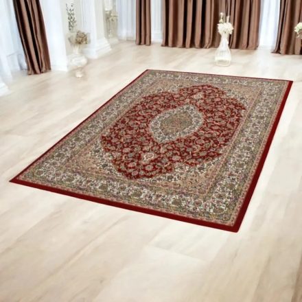 Gépi perzsa szőnyeg bordó 80x120 prémium akril szőnyeg  -87125R80120
