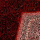 Gépi perzsa szőnyeg bordó 150x225 prémium minőségű akril szőnyeg  -871341R150225