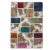 Design szőnyeg színes Patchwork 100x145 nappali szőnyeg