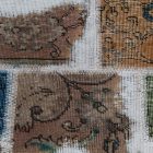 Design szőnyeg színes Patchwork 100x145 nappali szőnyeg