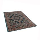 Gépi perzsa szőnyeg kék 160x230 luxus nappali szőnyeg akrilból  -872099B160230