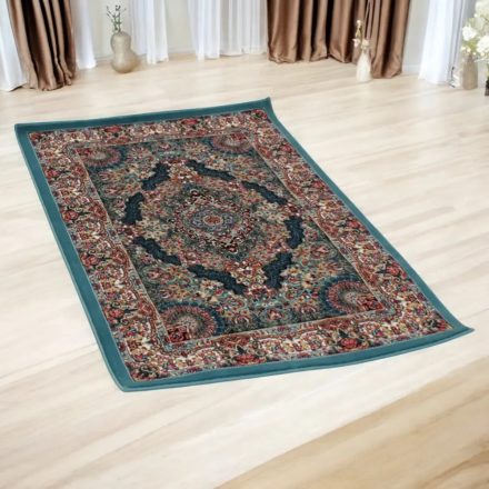 Gépi perzsa szőnyeg kék 80x120 exkluzív akril szőnyeg  -872099B80120