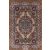 Perzsa szőnyeg Medalion walnut 160x230 klasszikus szőnyeg