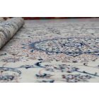 Kerek szőnyeg Nain 225x228 kézi csomózású iráni szőnyeg