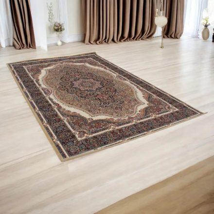 Perzsa szőnyeg barna 80x120 prémium perzsa gépi szőnyeg