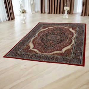 Gépi Perzsa szőnyeg Medalion red 80x120 (Premium) klasszikus perzsa szőnyeg Gépi Perzsa szőnyeg Medalion red 80x120 (Premium) klasszikus perzsa szőnyeg