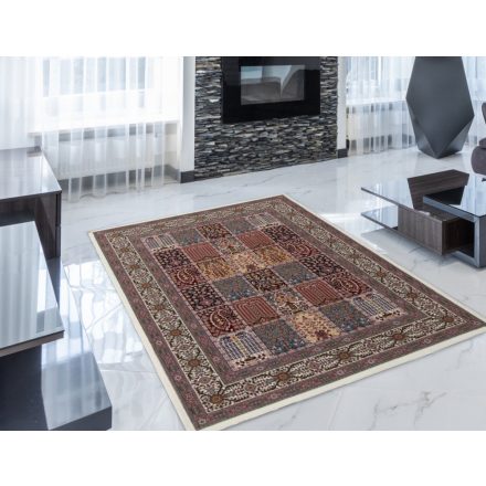 Perzsa szőnyeg bézs Kheshti140x200 (Premium) klasszikus szőnyeg