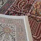 Gépi perzsa szőnyeg bézs 160x230 minőségi nappali szőnyeg akrilból  -87214C160230