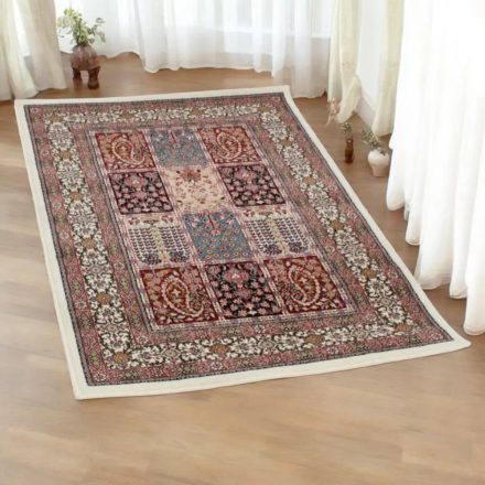 Perzsa szőnyeg bézs 80x120 prémium perzsa gépi szőnyeg