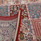 Gépi perzsa szőnyeg bordó 140x200 luxus akril szőnyeg  -87214R140200