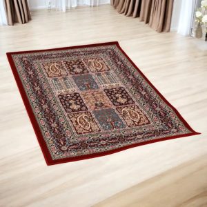 Gépi Perzsa szőnyeg Kheshti red 80x120 (Premium) klasszikus perzsa szőnyeg Gépi Perzsa szőnyeg Kheshti red 80x120 (Premium) klasszikus perzsa szőnyeg
