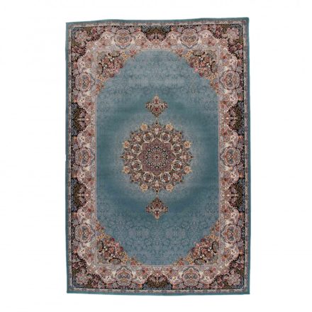 Perzsa szőnyeg türkiz 200x300 prémium perzsa gépi szőnyeg