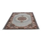 Luxus szőnyeg szürke 160x230 luxus nappali szőnyeg akrilból  -872365G160230