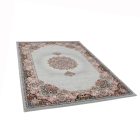 Luxus szőnyeg szürke 160x230 luxus nappali szőnyeg akrilból  -872365G160230
