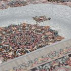 Luxus szőnyeg szürke 160x230 luxus nappali szőnyeg akrilból  -872365G160230