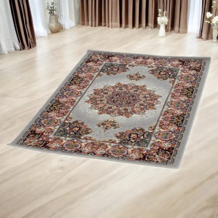 Perzsa szőnyeg Isfahan szürke 80x120 Exkluzív akril szőnyeg